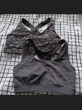 Old Navy Tek Gear Size S & M Sports Bra Lot of 2